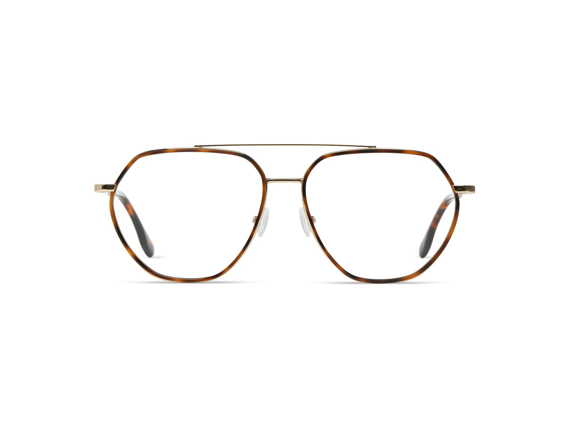 komono-marlowe-havana-white-gold-lunettes-optiques image 1