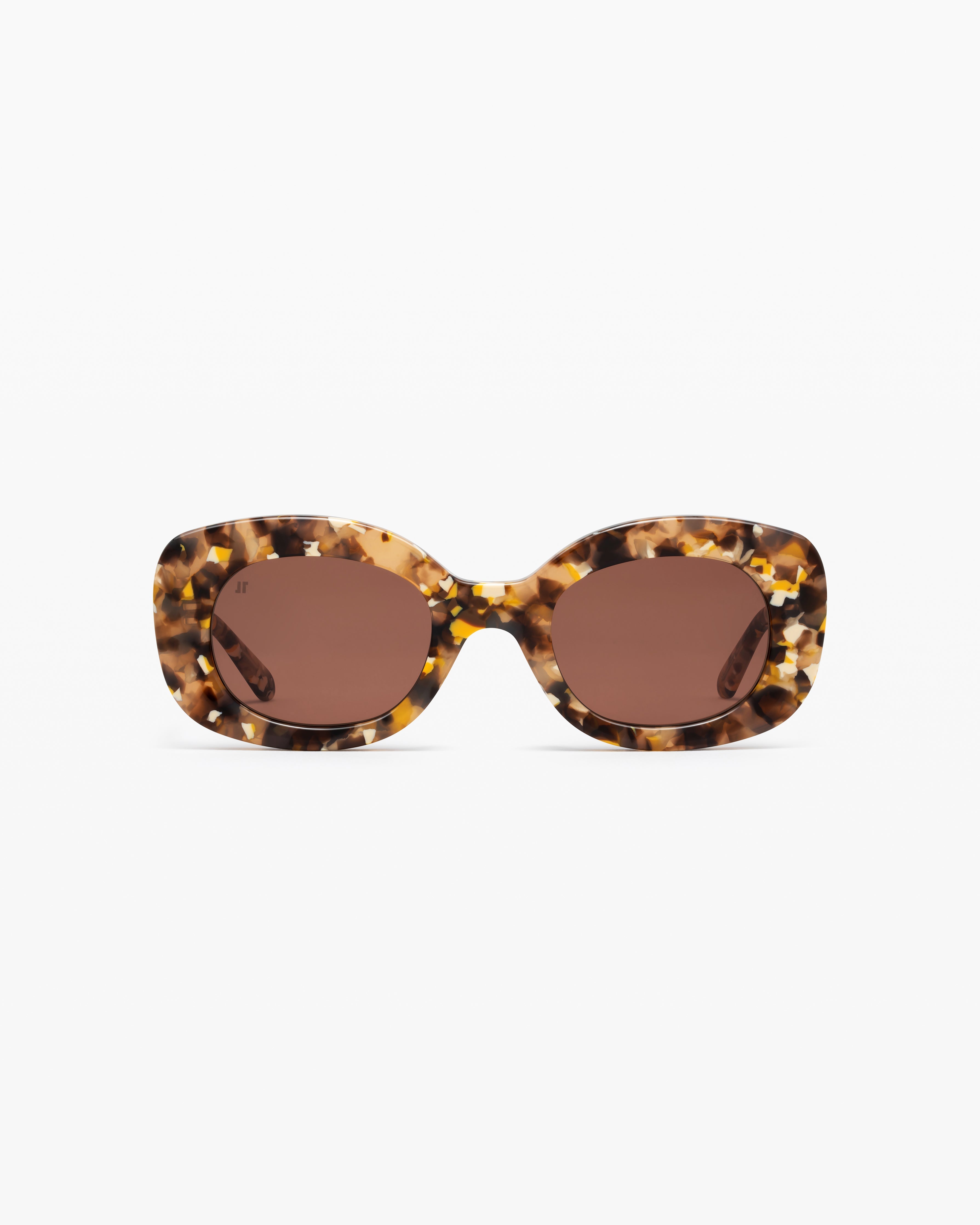 jimmy-fairly-la-cinnamon-lunettes-de-soleil-ovales-caille-en-ac-tate-pour-femme image 1
