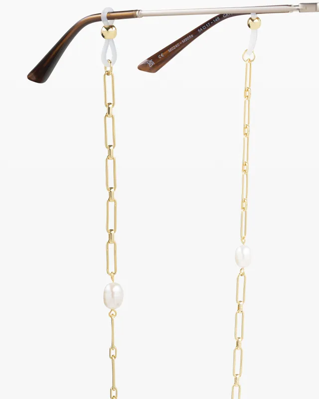 jimmy-fairly-la-newport-cha-ne-pour-lunettes-en-acier-inoxydable-verte image 1