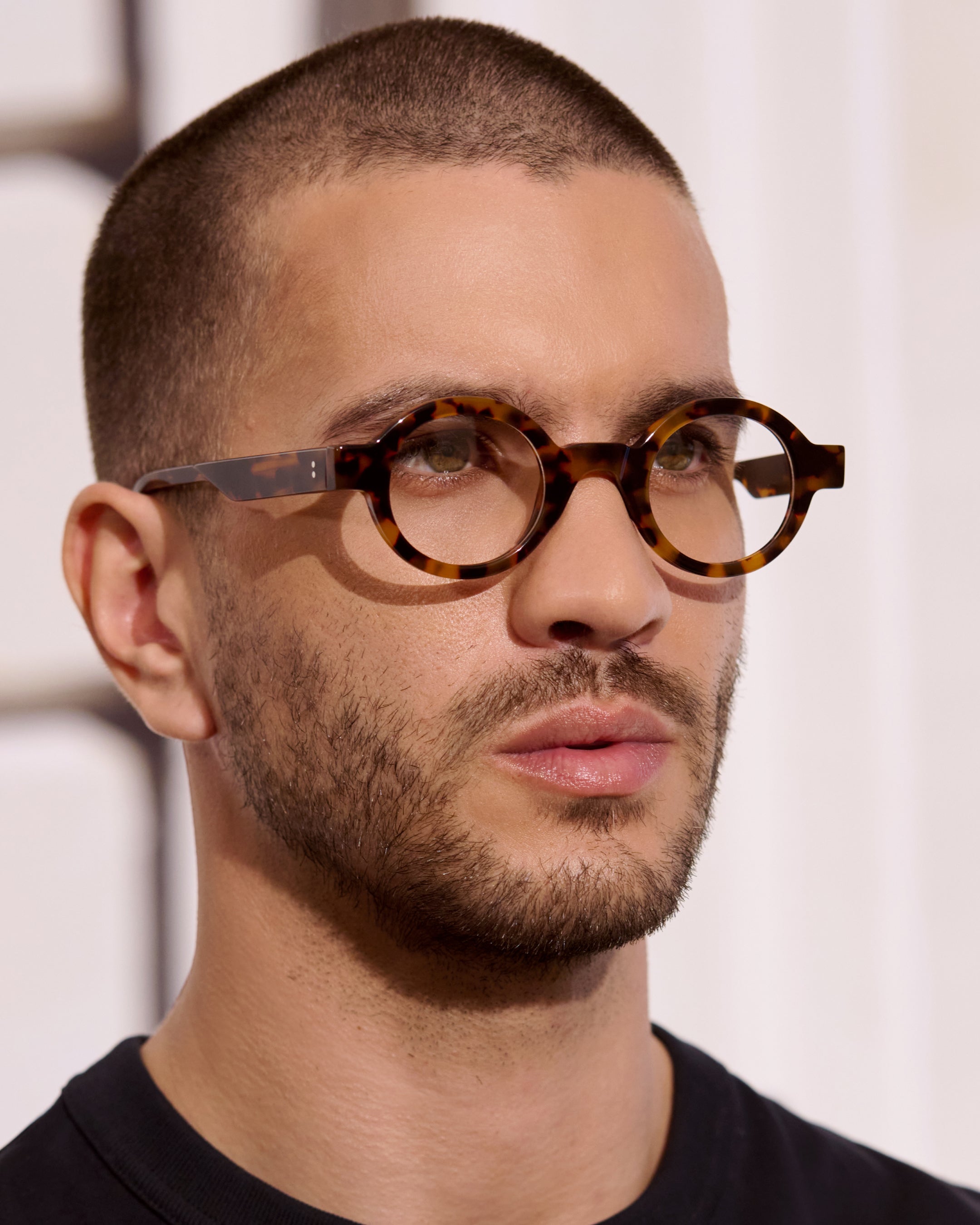 jimmy-fairly-la-camy-lunettes-de-vue-rondes-caille-homme-m-chevron image 4