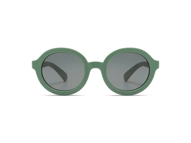 komono-bebe-sage-lunettes-junior-translucides-vert-sauge-et-noir-0-1-an image 1