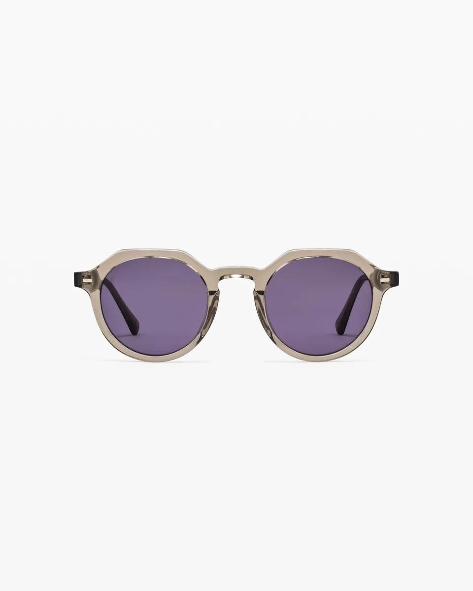 jimmy-fairly-la-coolio-lunettes-de-soleil-homme-rondes-gris-transparent-taille-m image 1