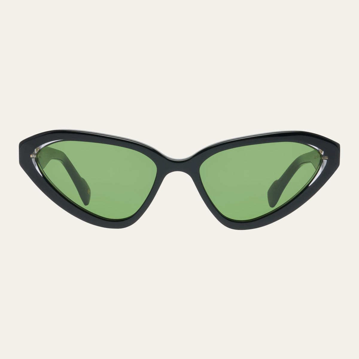 le-petit-lunetier-becks-noir-et-vert-lunettes-de-soleil-papillon-femme image 3