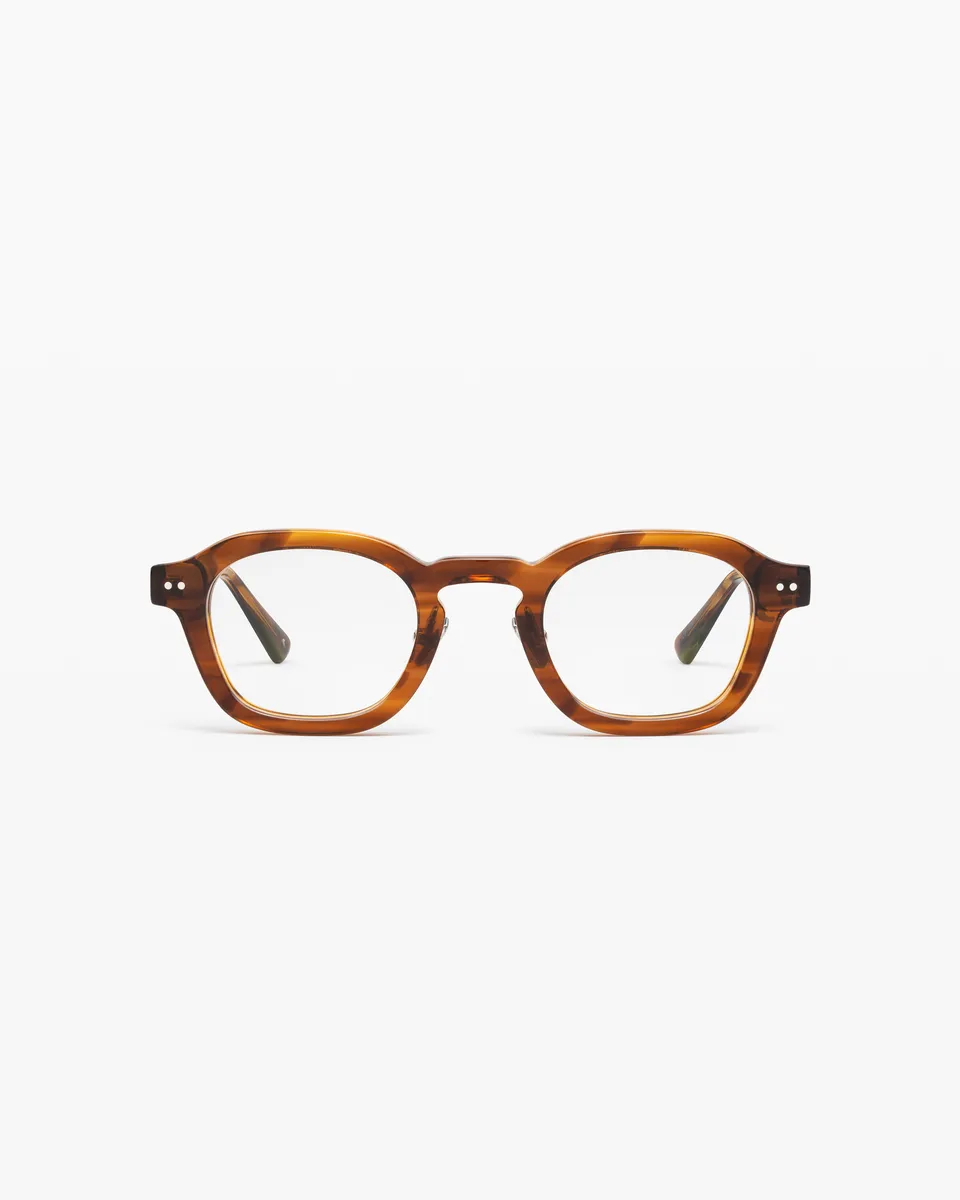 jimmy-fairly-la-hippo-lunettes-de-vue-carr-es-en-ac-tate-brun-homme-taille-mediu image 1