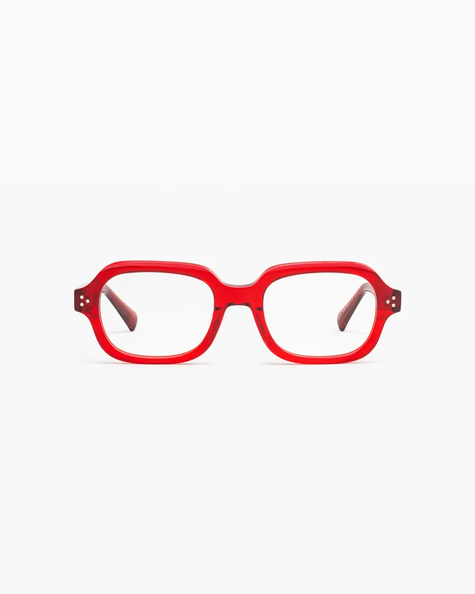 jimmy-fairly-la-cam-lunettes-de-vue-rectangulaires-femme-ac-tate-rouge-charni-re image 1