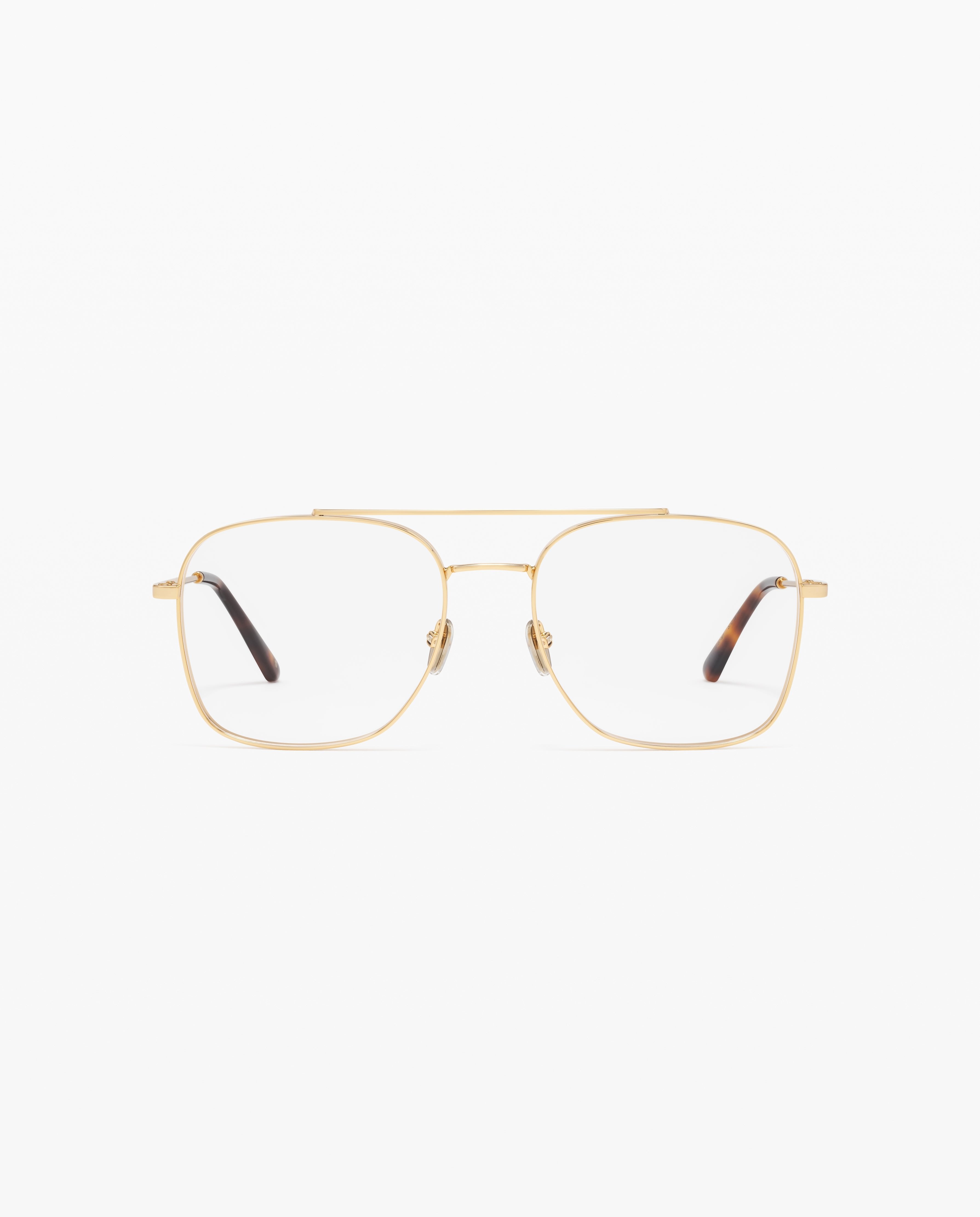 jimmy-fairly-la-lizzie-lunettes-de-vue-aviateur-mixte-acier-inoxydable-dor image 1