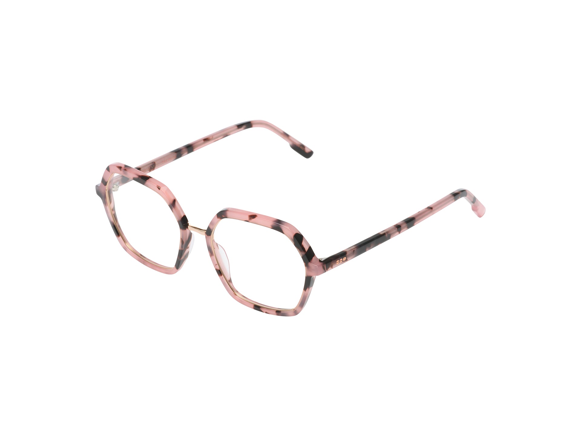 komono-paige-rose-tortoise-lunettes-de-vue-monture-ac-tate-caille-rose image 2