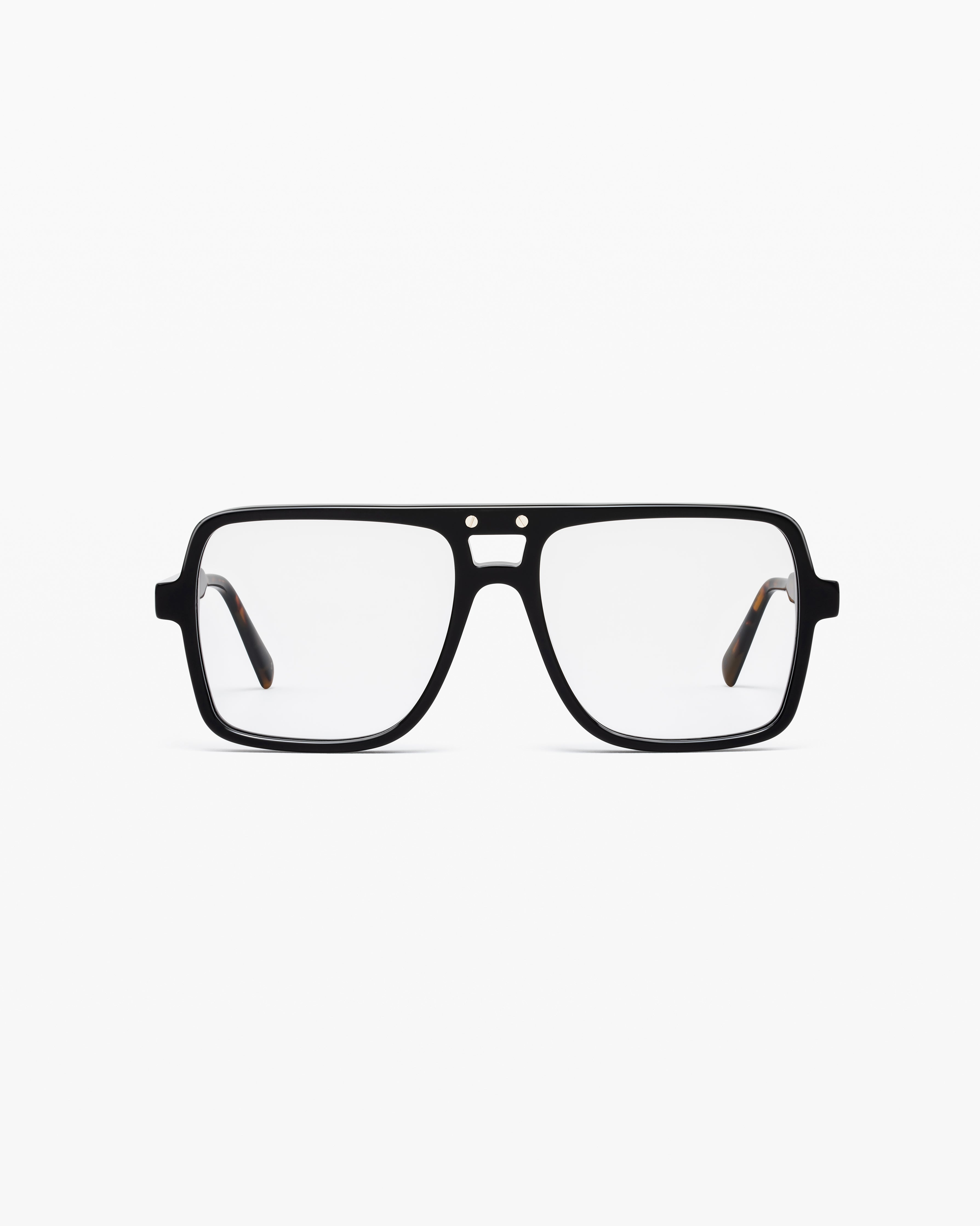jimmy-fairly-la-nax-lunettes-de-vue-aviateur-oversize-noires-homme-m image 1