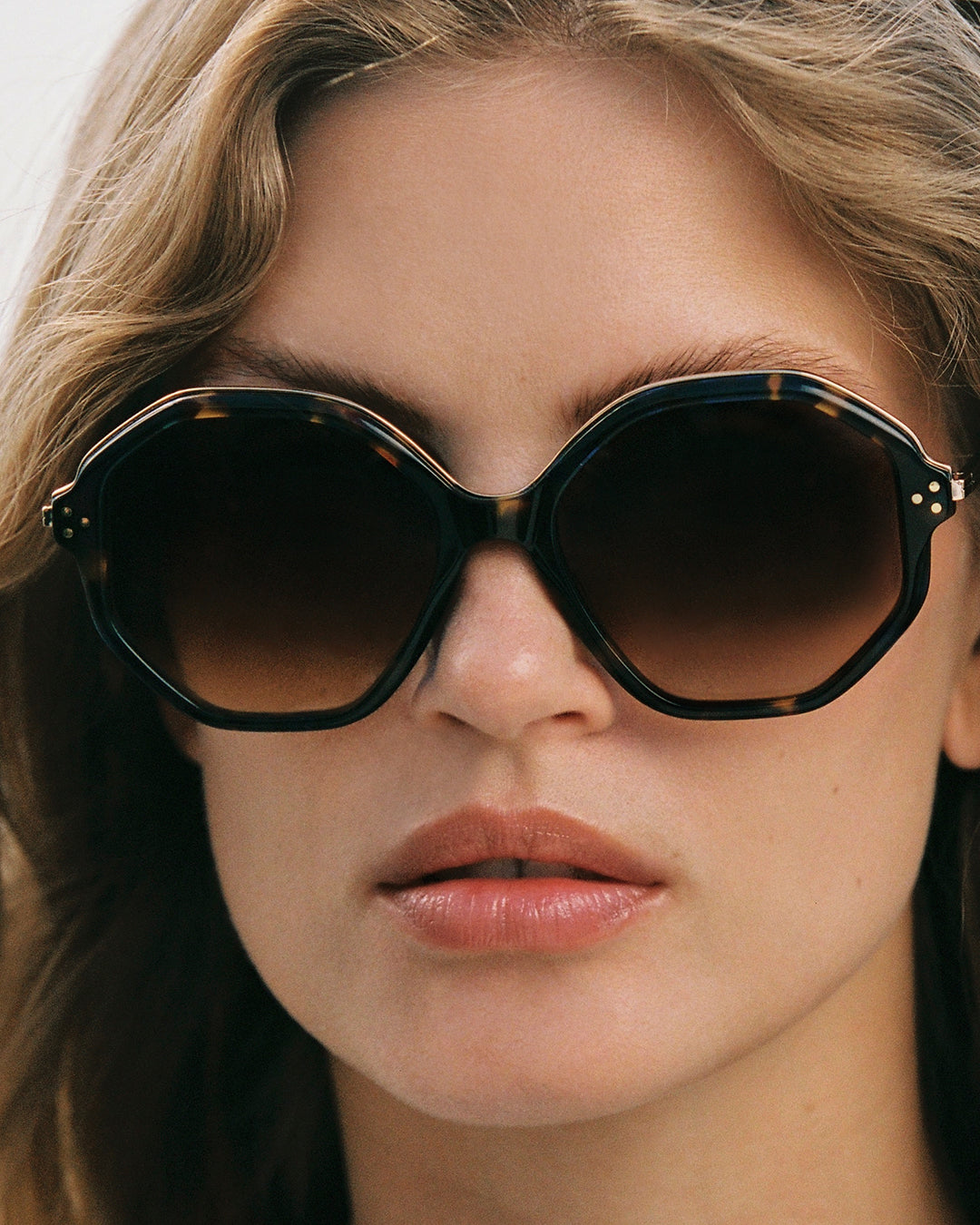 jimmy-fairly-la-capu-lunettes-de-soleil-hexagonales-caille-en-ac-tate-et-acier-p image 3