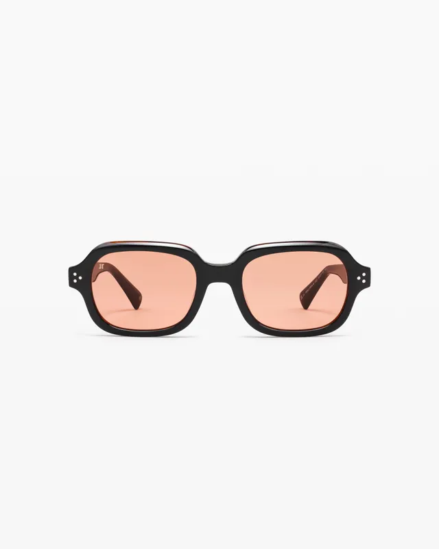 jimmy-fairly-la-cam-lunettes-de-soleil-rectangulaires-noires-mixte image 1