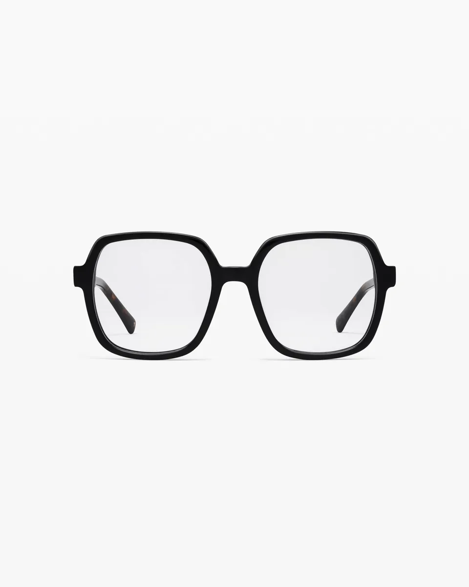 jimmy-fairly-la-lou-lunettes-de-vue-carr-es-oversize-en-ac-tate-noir-pour-femme image 1