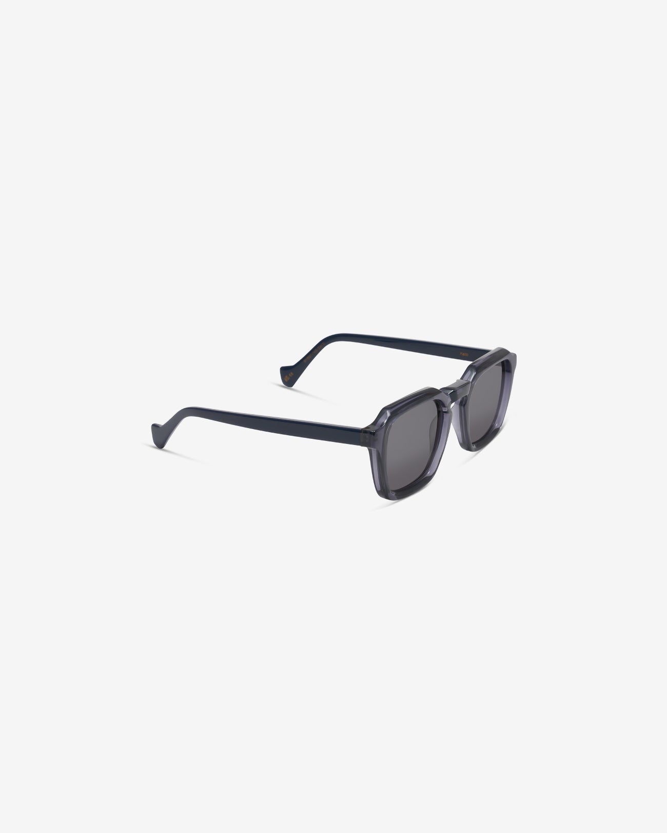 le-petit-lunetier-kaito-lunettes-de-soleil-r-tro-en-ac-tate-bleu-translucide-mat image 2