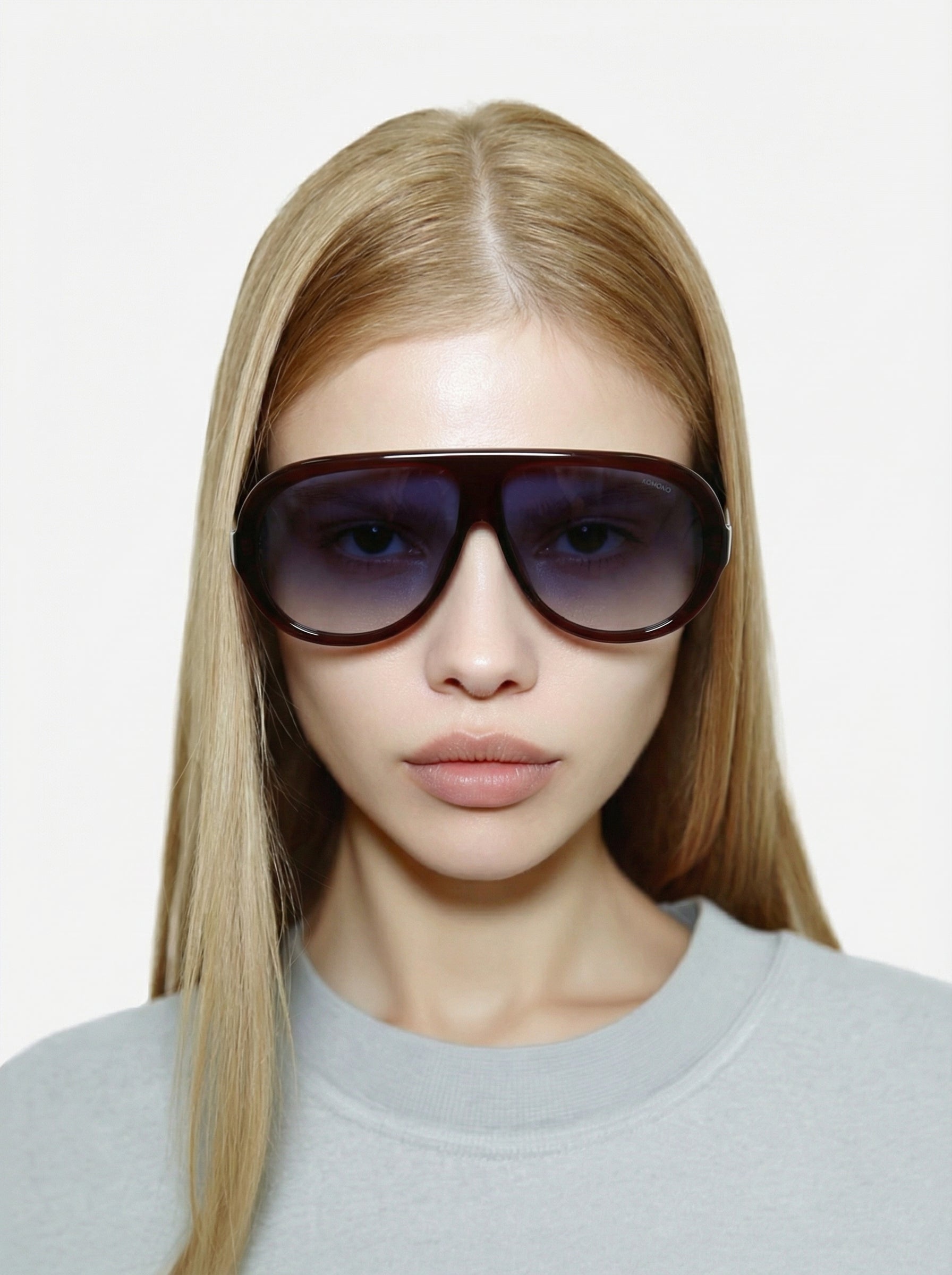 komono-tate-ruby-lunettes-de-soleil-aviateur-oversize image 4