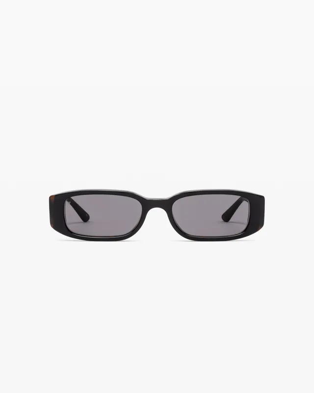 jimmy-fairly-la-indy-lunettes-de-soleil-rectangulaires-noires-femme image 1