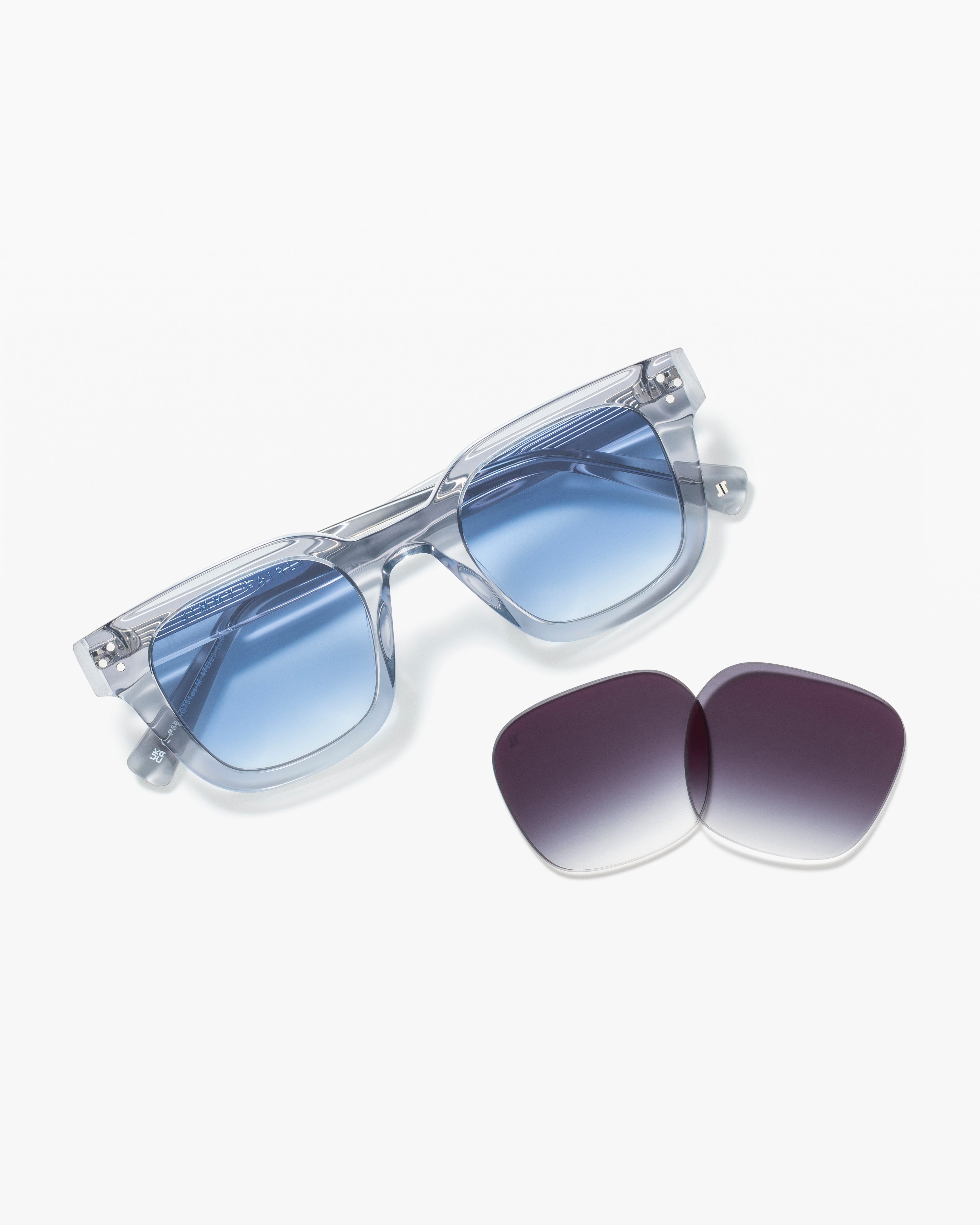 jimmy-fairly-la-chase-jf-colors-lunettes-de-soleil-rectangulaires-grises-transpa image 3