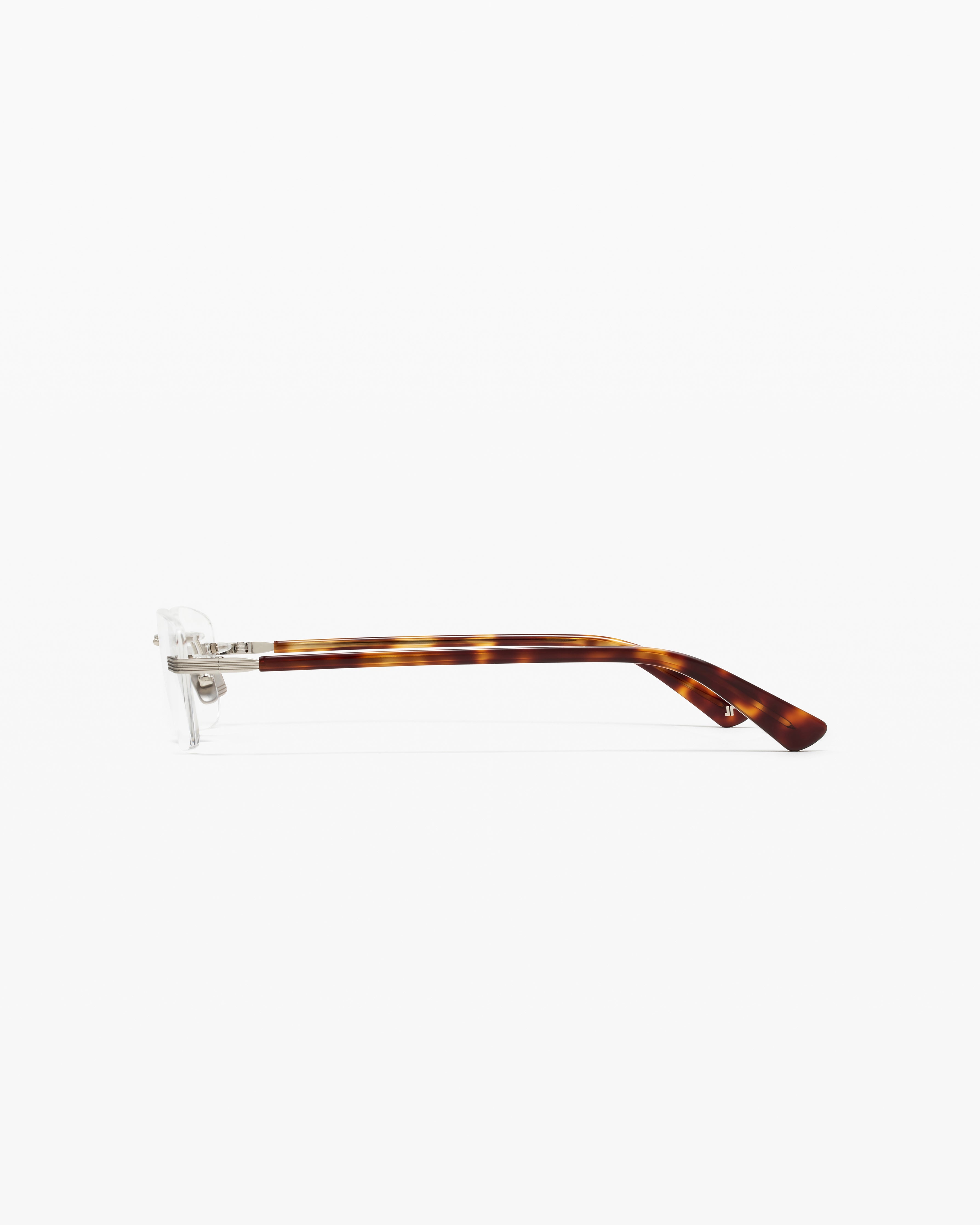 jimmy-fairly-la-wald-lunettes-de-vue-rectangulaire-argent-homme-visage-large image 2