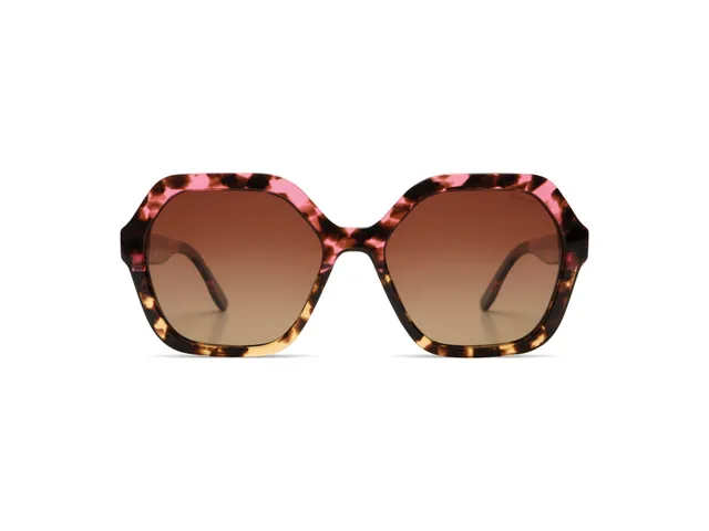 komono-iggy-havana-candy-rose-gold-lunettes-de-soleil-octogonales-polaris-es image 1