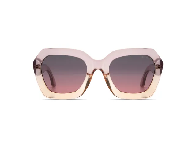 lunettes-de-soleil-komono-gwen-blush-hexagonales-roses-large image 1