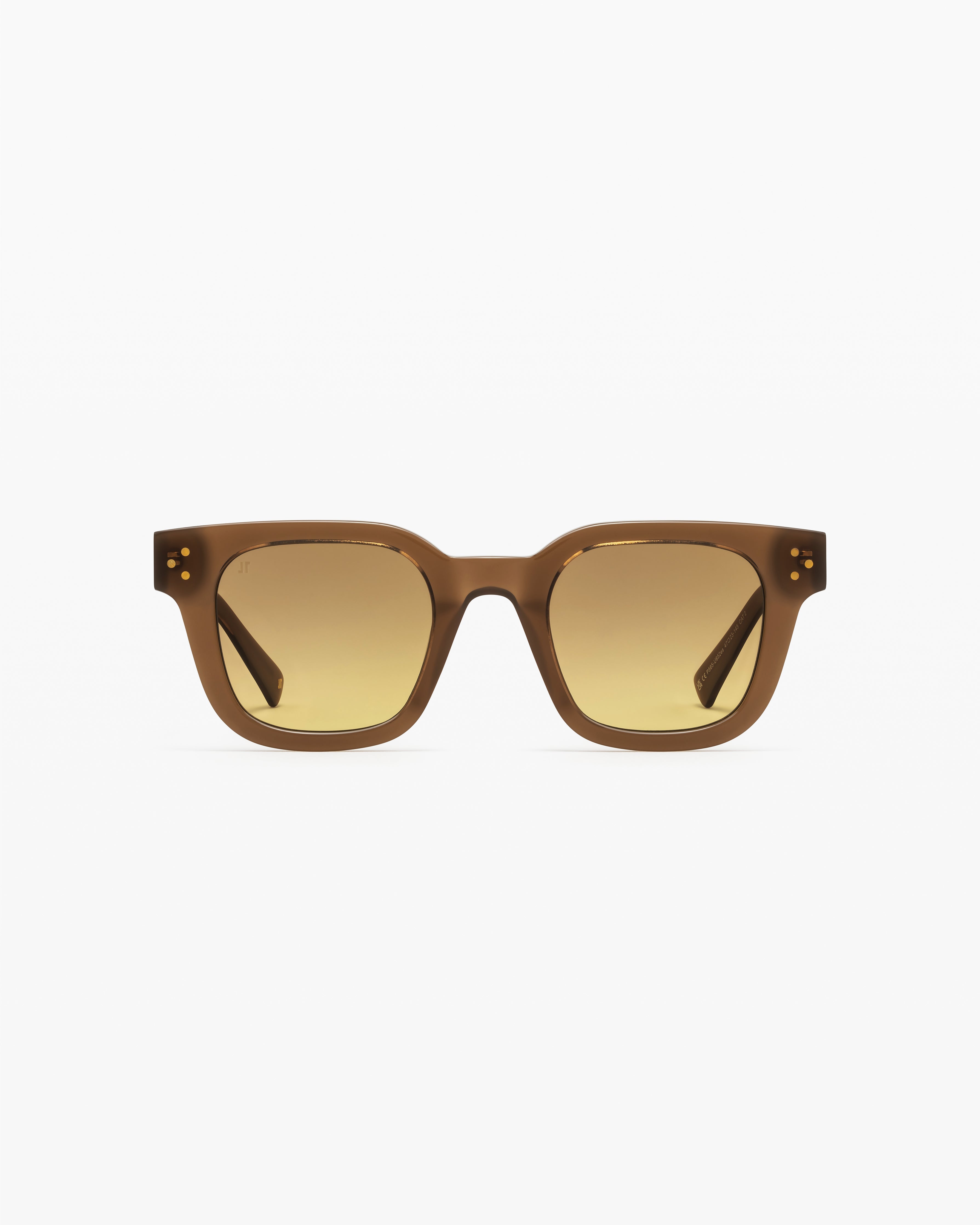 jimmy-fairly-la-chase-lunettes-de-soleil-carr-es-femme-ac-tate-marron-charni-re- image 1