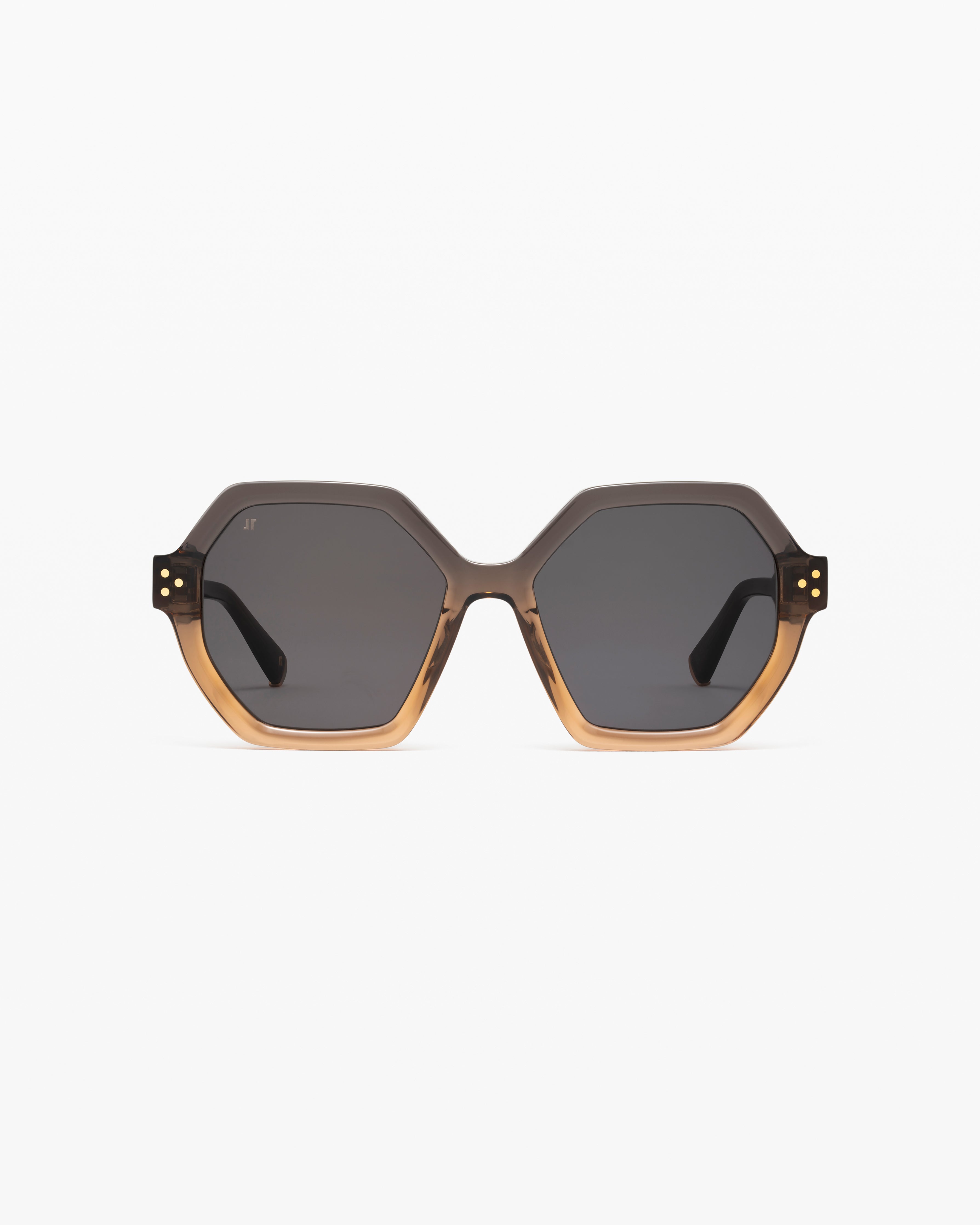 jimmy-fairly-la-calista-lunettes-de-soleil-hexagonales-en-ac-tate-marron-format- image 1