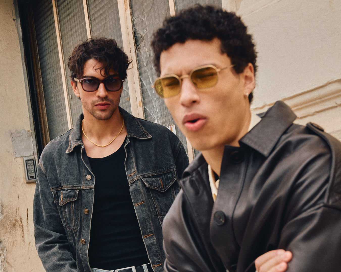jimmy-fairly-la-laurel-lunettes-de-soleil-carr-es-marron-homme-verres-teint-s-ac image 4