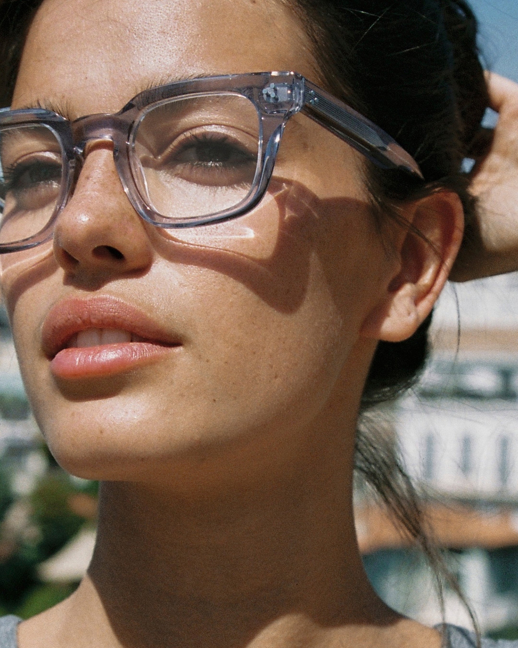 jimmy-fairly-la-vick-lunettes-de-vue-carr-es-en-ac-tate-transparent-femme image 3