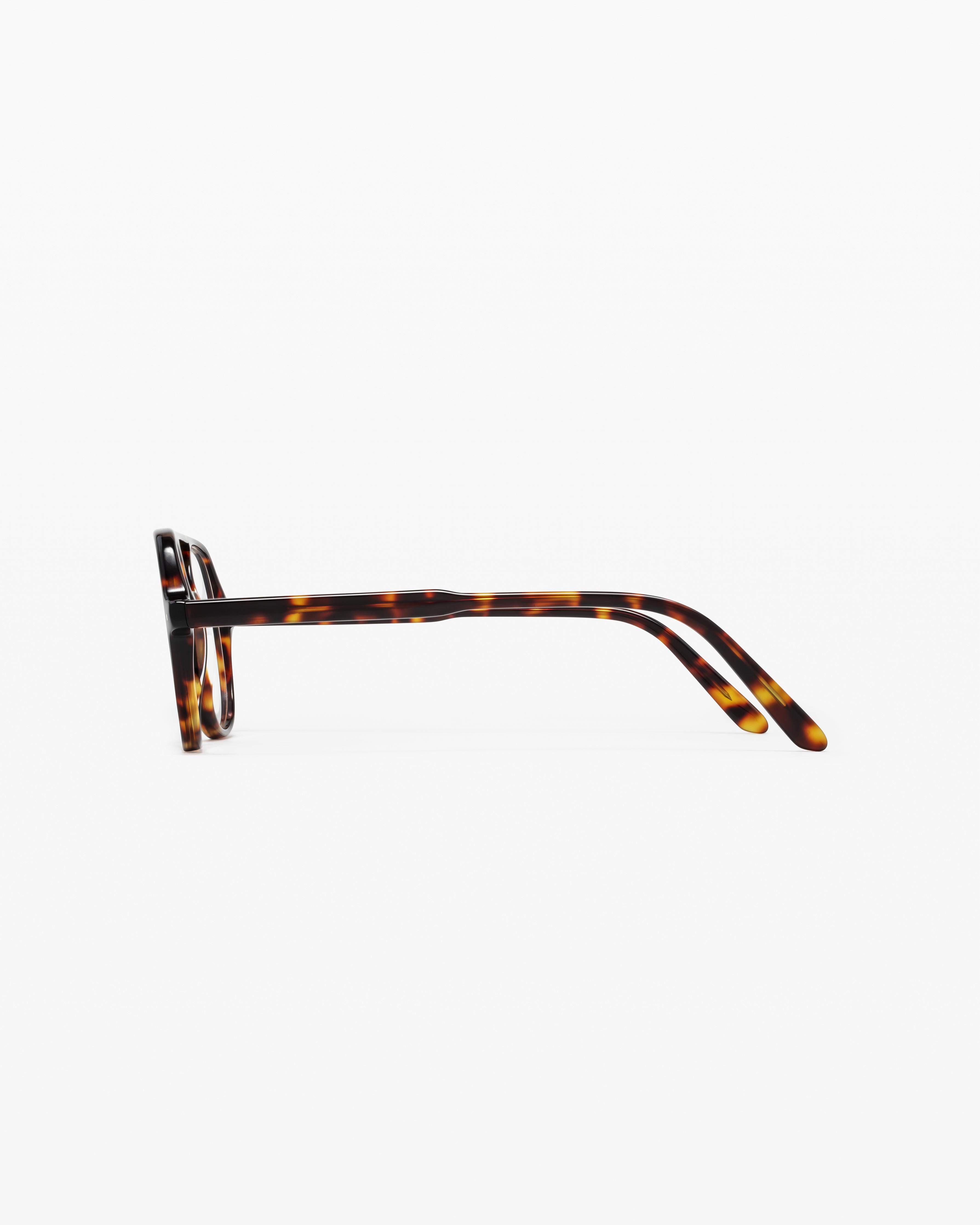jimmy-fairly-la-steam-lunettes-de-vue-aviateur-en-ac-tate-caille-fonc-e-unisexe image 3