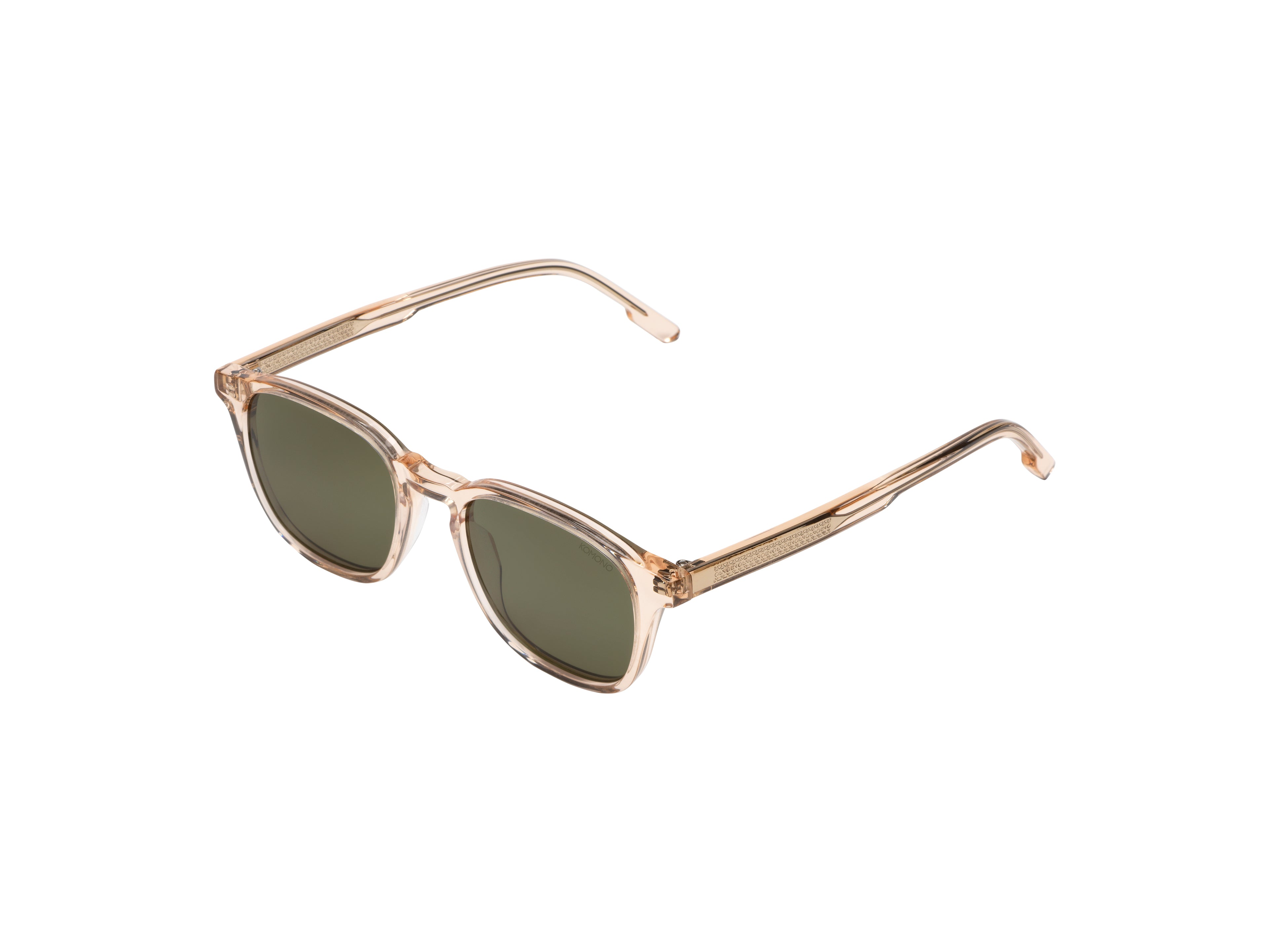 komono-marlon-champagne-lunettes-de-soleil-translucides image 2