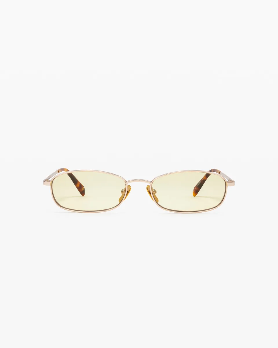 jimmy-fairly-la-vicky-jf-colors-lunettes-de-soleil-ovales-acier-inoxydable-dor-e image 1