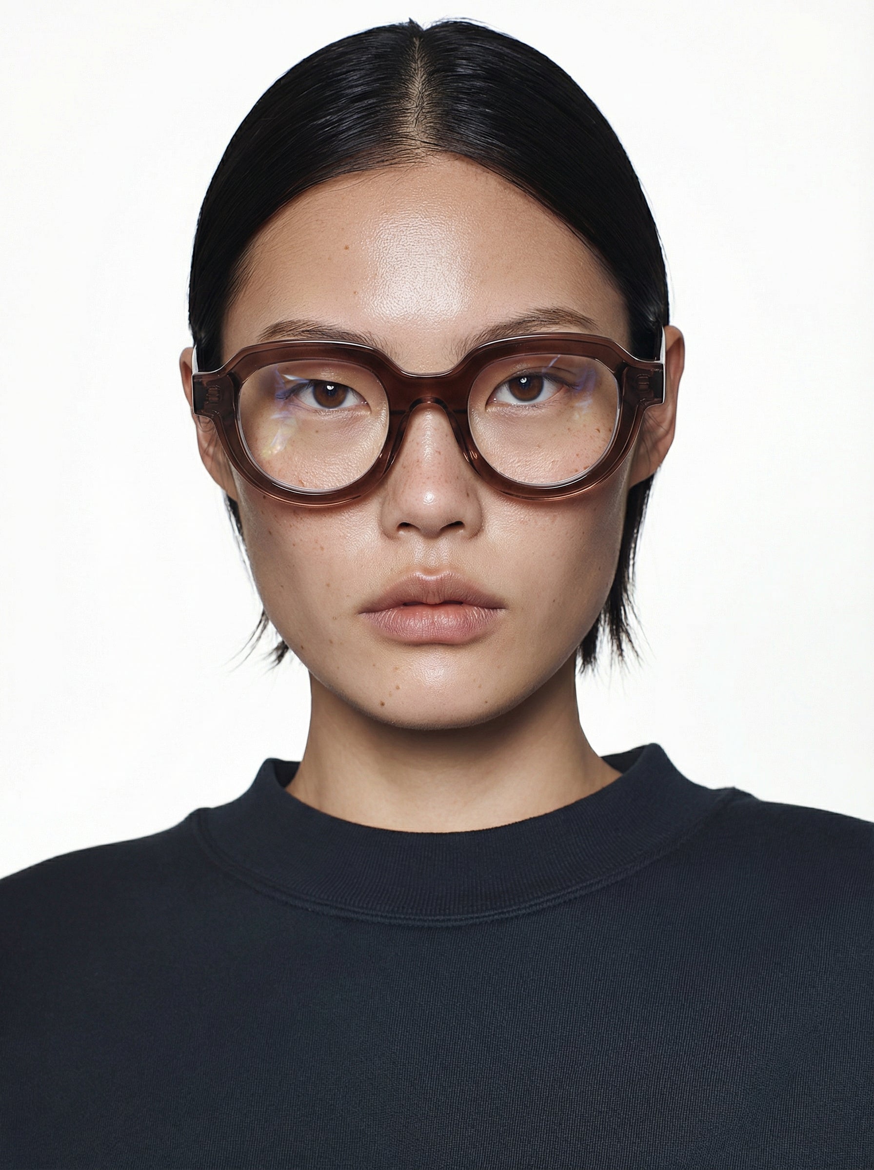 komono-casey-brown-ruby-lunettes-de-vue-mod-le-casey-coloris-brun-ruby image 3