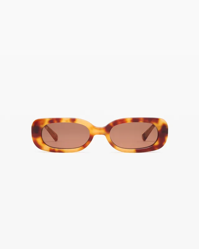 jimmy-fairly-la-yana-lunettes-de-soleil-rectangulaires-caille-claire-style-90s image 1