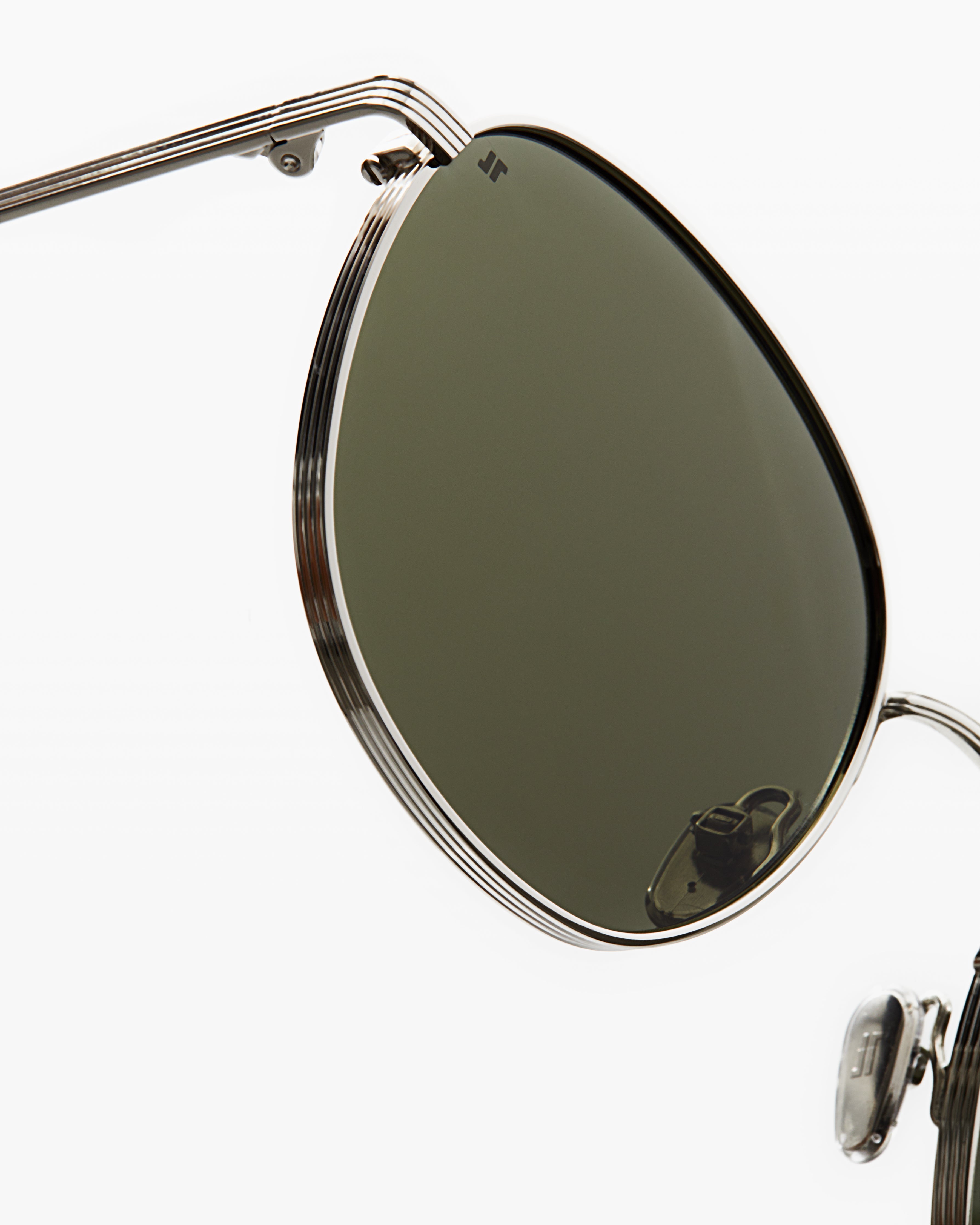 jimmy-fairly-la-buddy-lunettes-de-soleil-rondes-oversize-homme-argent-m image 2