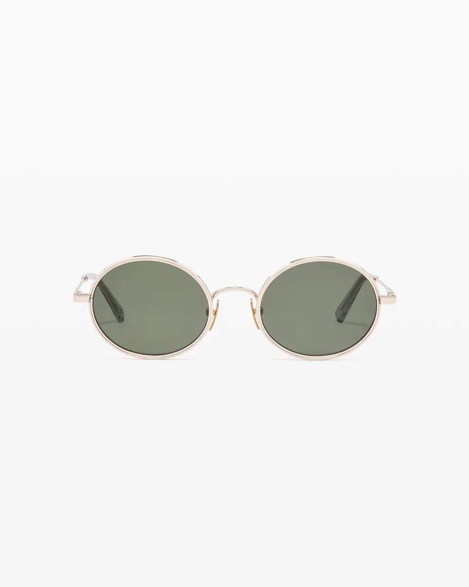 jimmy-fairly-la-golden-lunettes-de-soleil-rondes-dor-es-en-acier-inoxydable-verr image 1