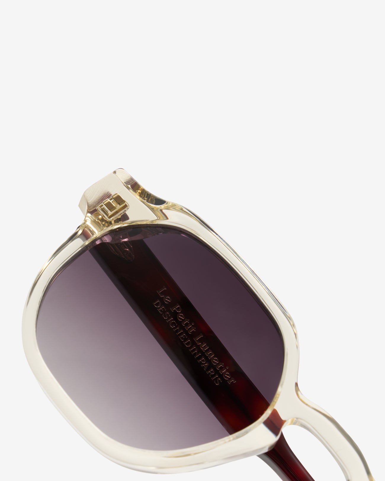 le-petit-lunetier-cole-transparent-lunettes-de-soleil-r-tro-en-ac-tate-transpare image 3
