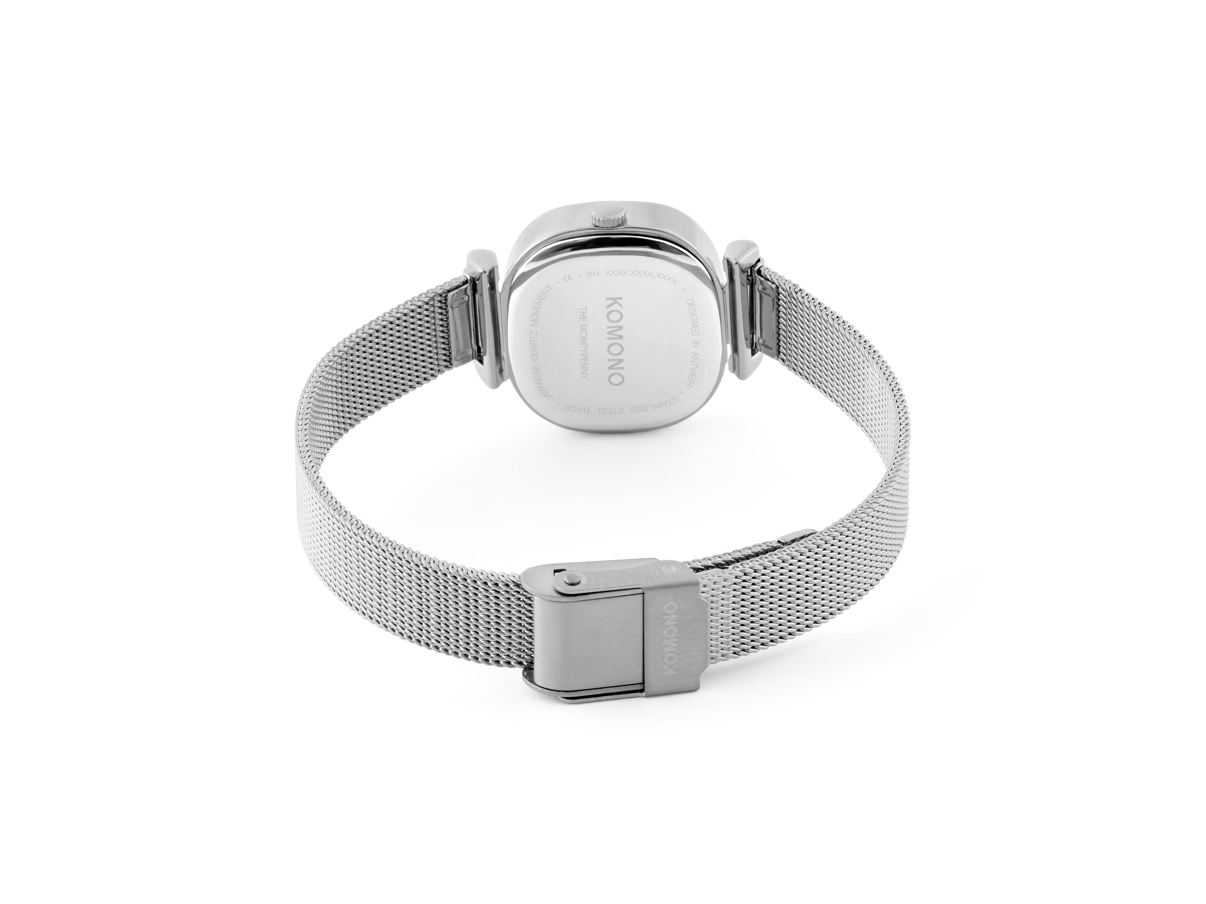 komono-moneypenny-aurora-royale-silver-lilac-montre-solaire-bracelet-royale-acie image 3