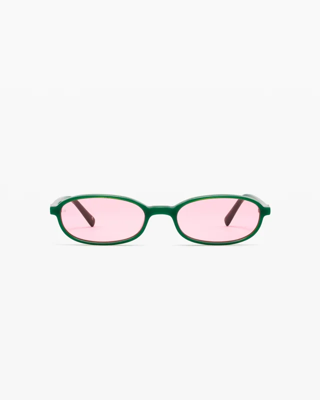 jimmy-fairly-la-emmy-lunettes-de-soleil-ovales-en-ac-tate-pour-femme-vertes-verr image 1