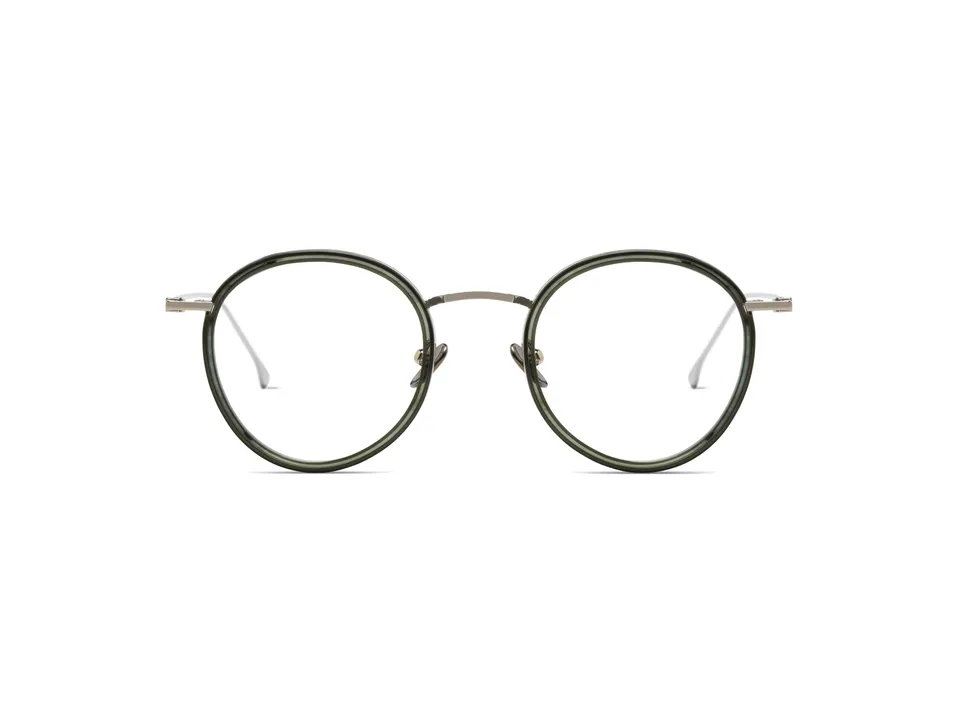 komono-dean-silver-glossy-tornado-lunettes-de-vue-acier-inoxydable-verres-ronds image 1