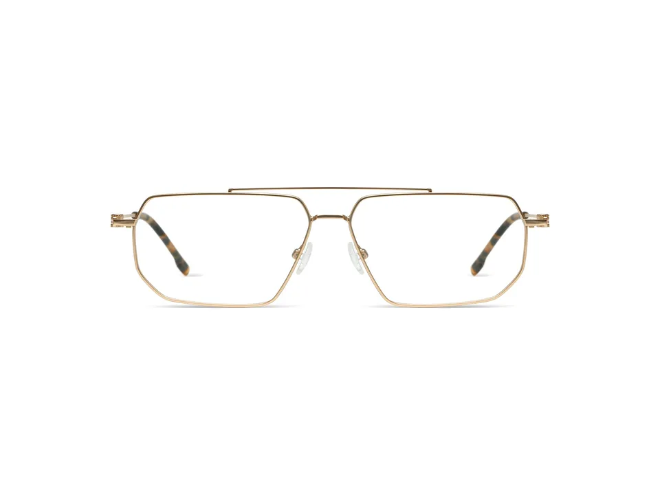 komono-frederic-white-gold-matte-lunettes-de-vue image 1