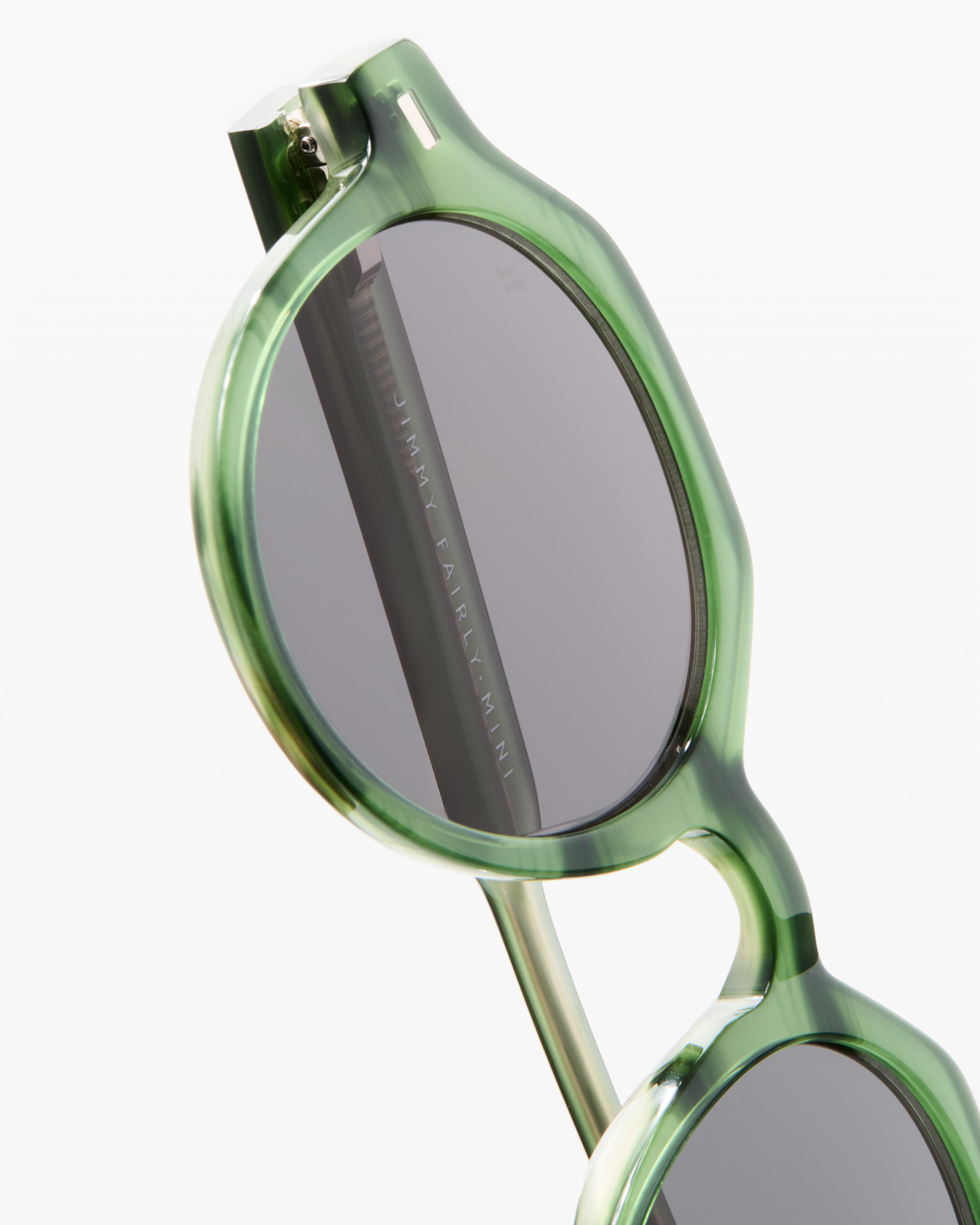 jimmy-fairly-la-mini-coolio-lunettes-de-soleil-enfant-rondes-en-ac-tate-vert-cat image 4