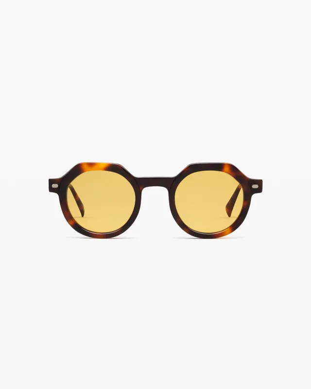 jimmy-fairly-la-cove-jf-colors-lunettes-de-soleil-rondes-homme-caille-fonc-e-ver image 1