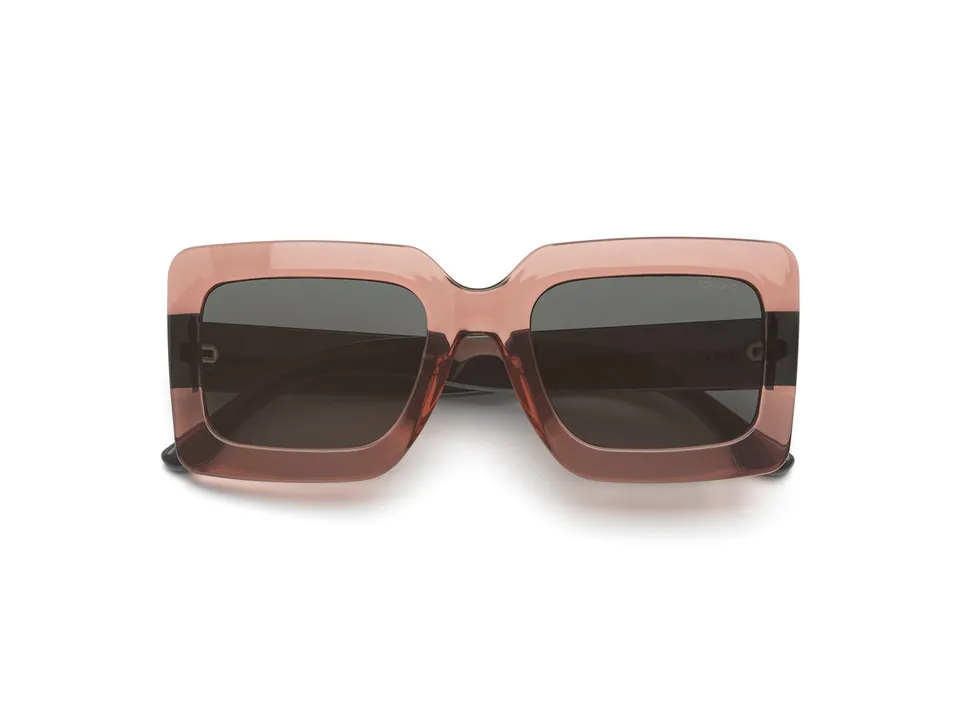 komono-lana-midnight-jam-lunettes-de-soleil-rectangle-large-bio-nylon-rose image 1