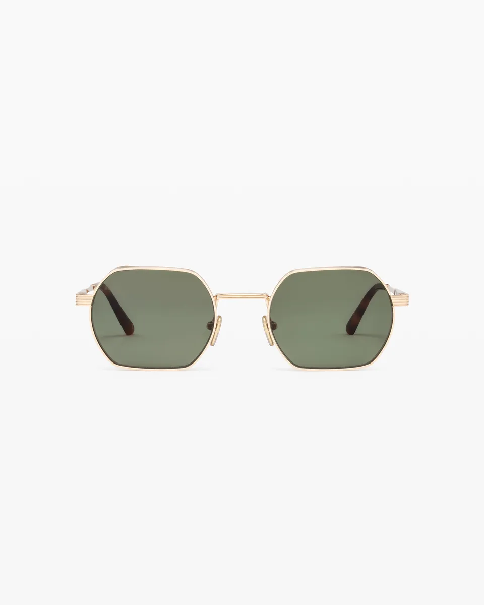 jimmy-fairly-la-ben-lunettes-de-soleil-rectangulaires-en-acier-inoxydable-dor-ca image 1