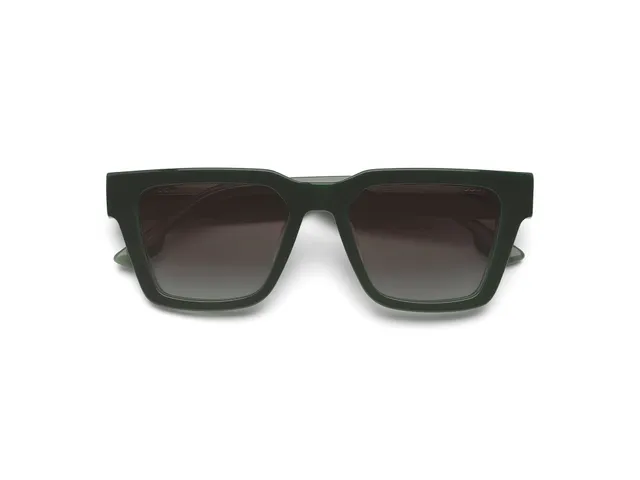 komono-bob-green-forest-lunettes-de-soleil-carr-es-ac-tate-recycl-verres-polaris image 1