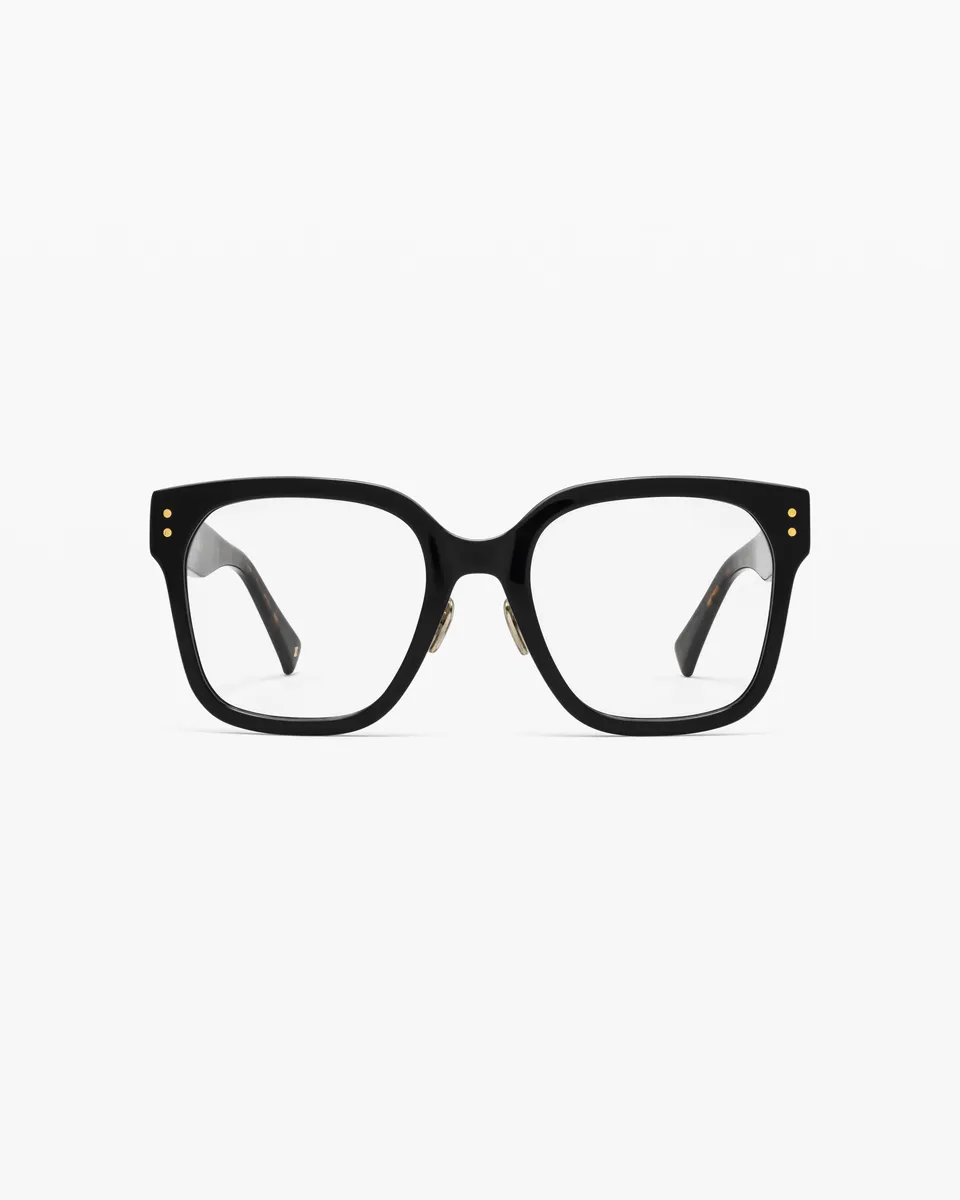 jimmy-fairly-la-sloane-lunettes-de-vue-square-oversize-noires-femme-m image 1