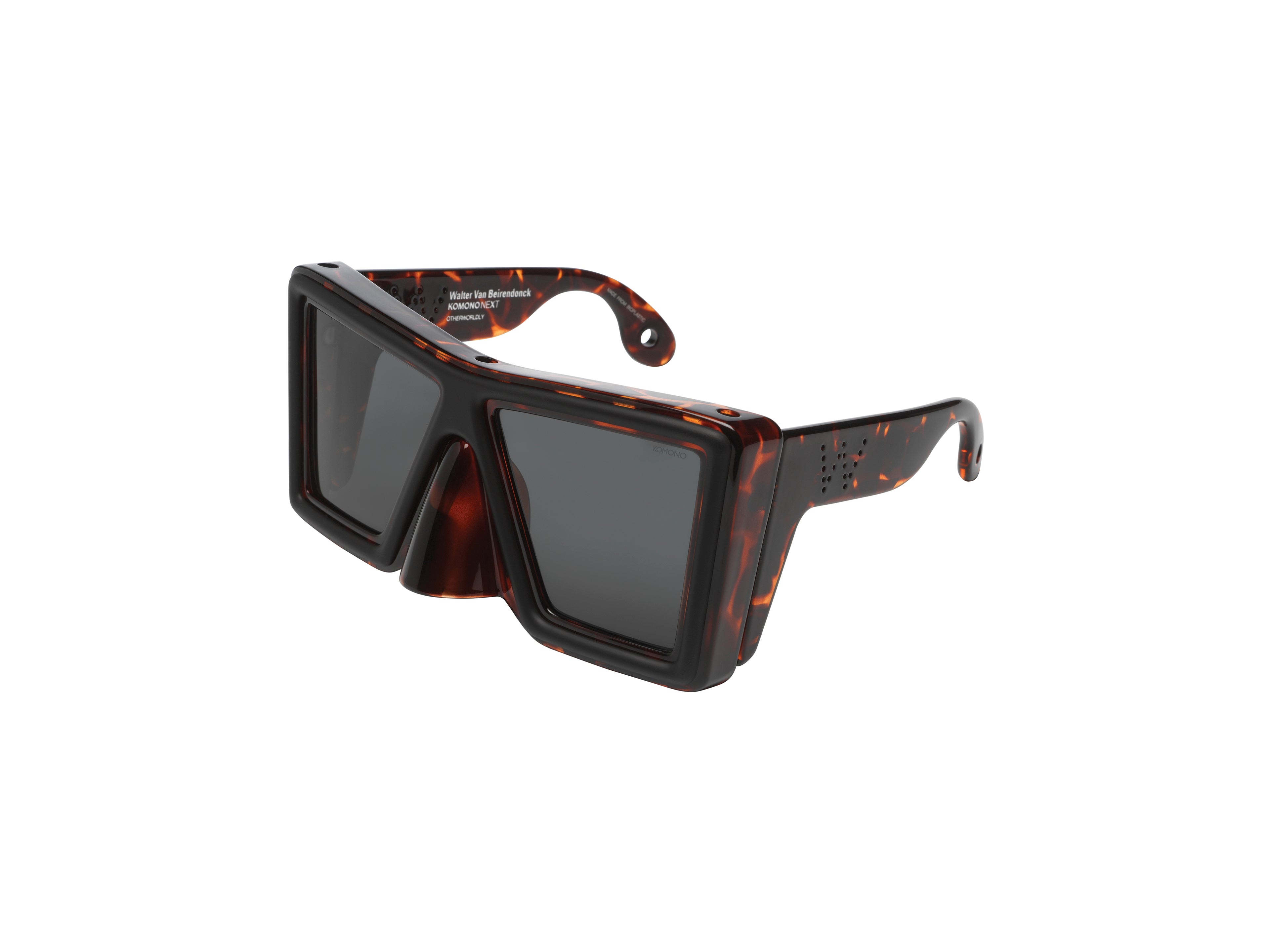 komono-otherworldly-lunettes-de-soleil-havana-black image 2