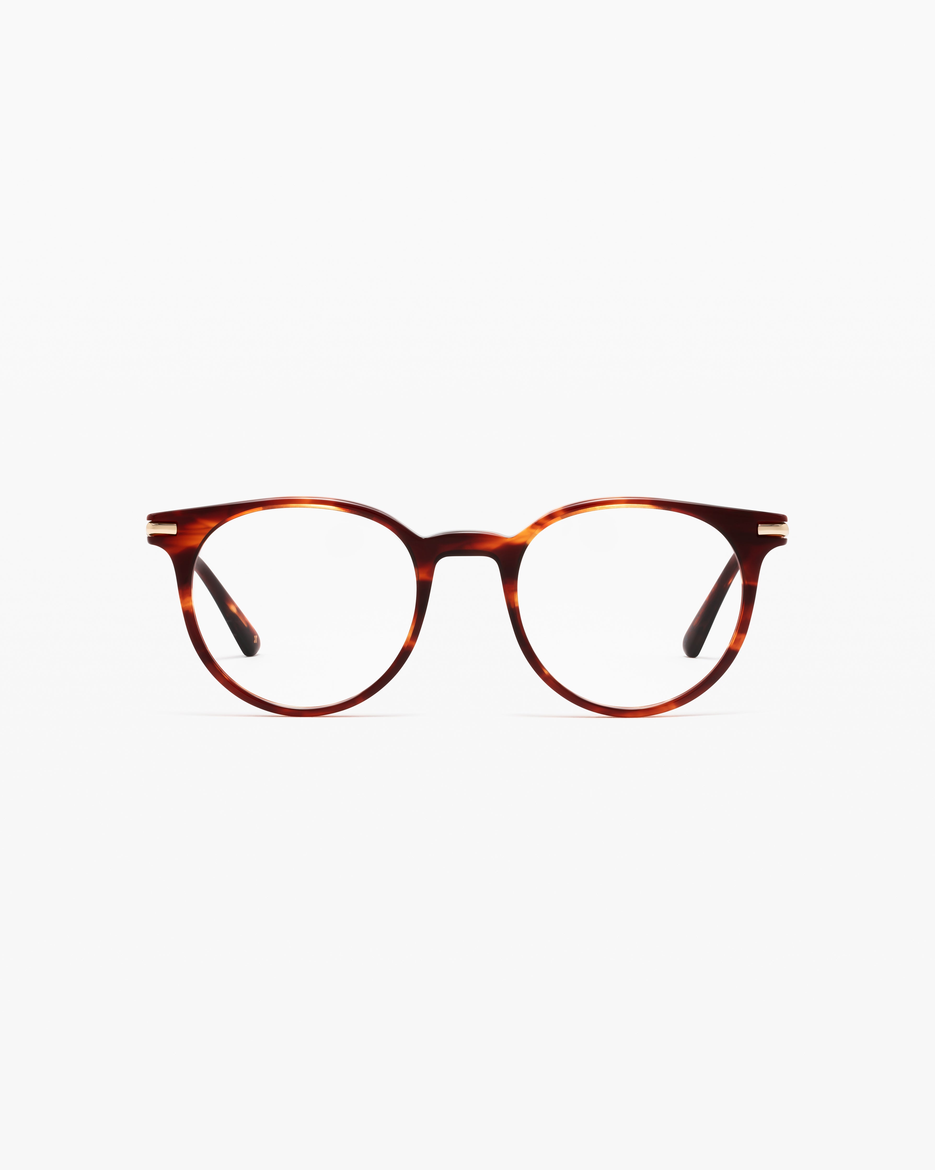 jimmy-fairly-la-it-lunettes-de-vue-rondes-marron-en-ac-tate-et-acier-inoxydable- image 1