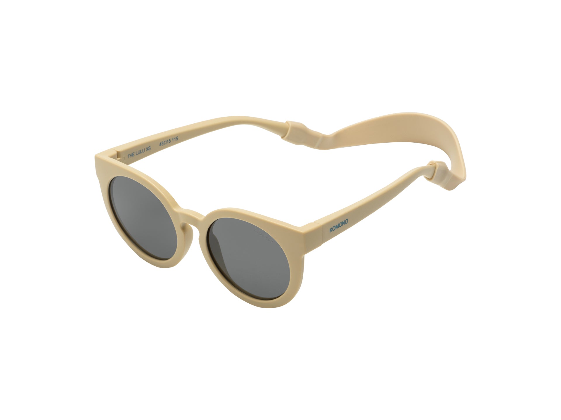 komono-lulu-xs-vanilla-lunettes-de-soleil-enfant-junior-coloris-vanille image 3