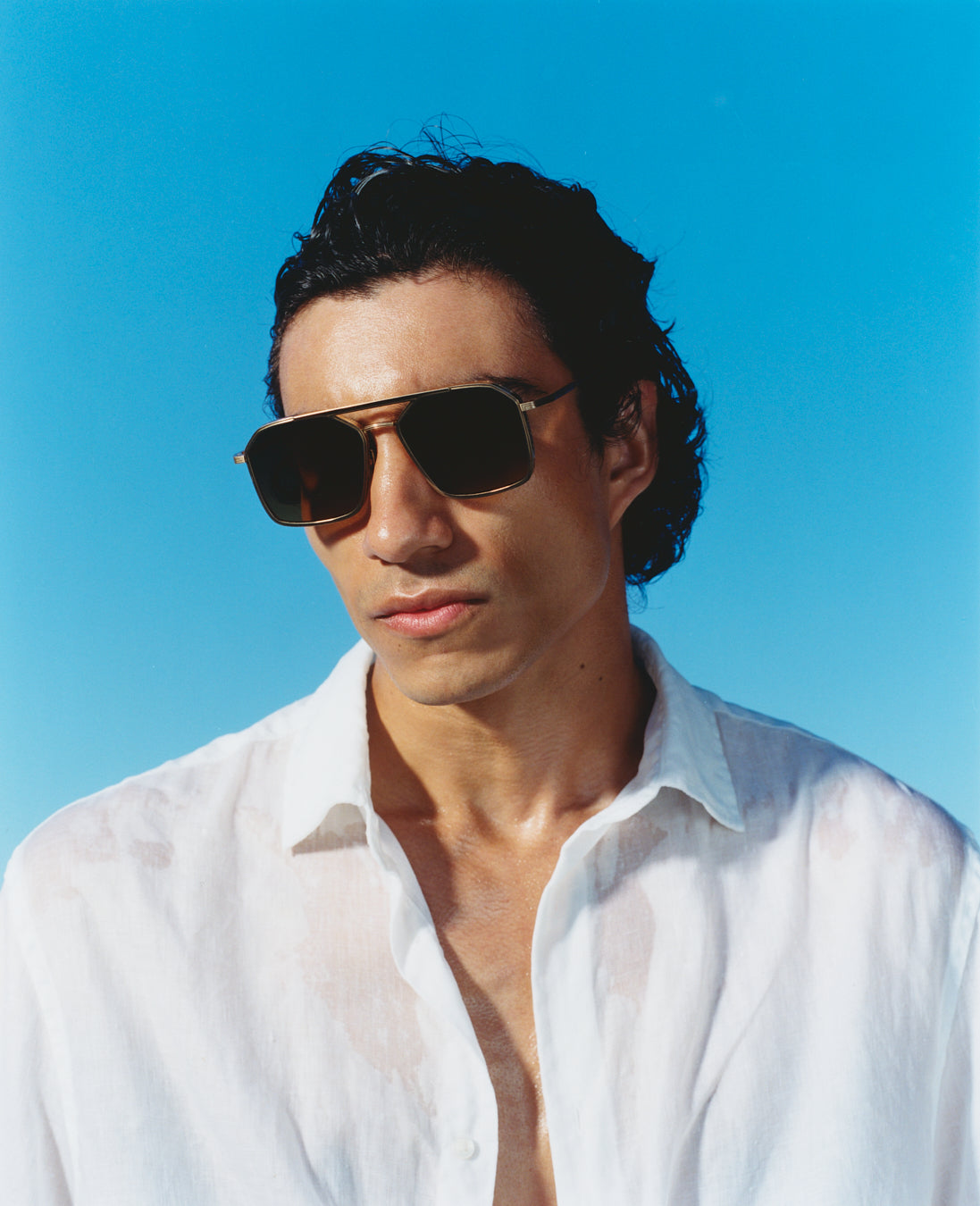 jimmy-fairly-la-pulse-lunettes-de-soleil-aviateur-titane-dor image 4