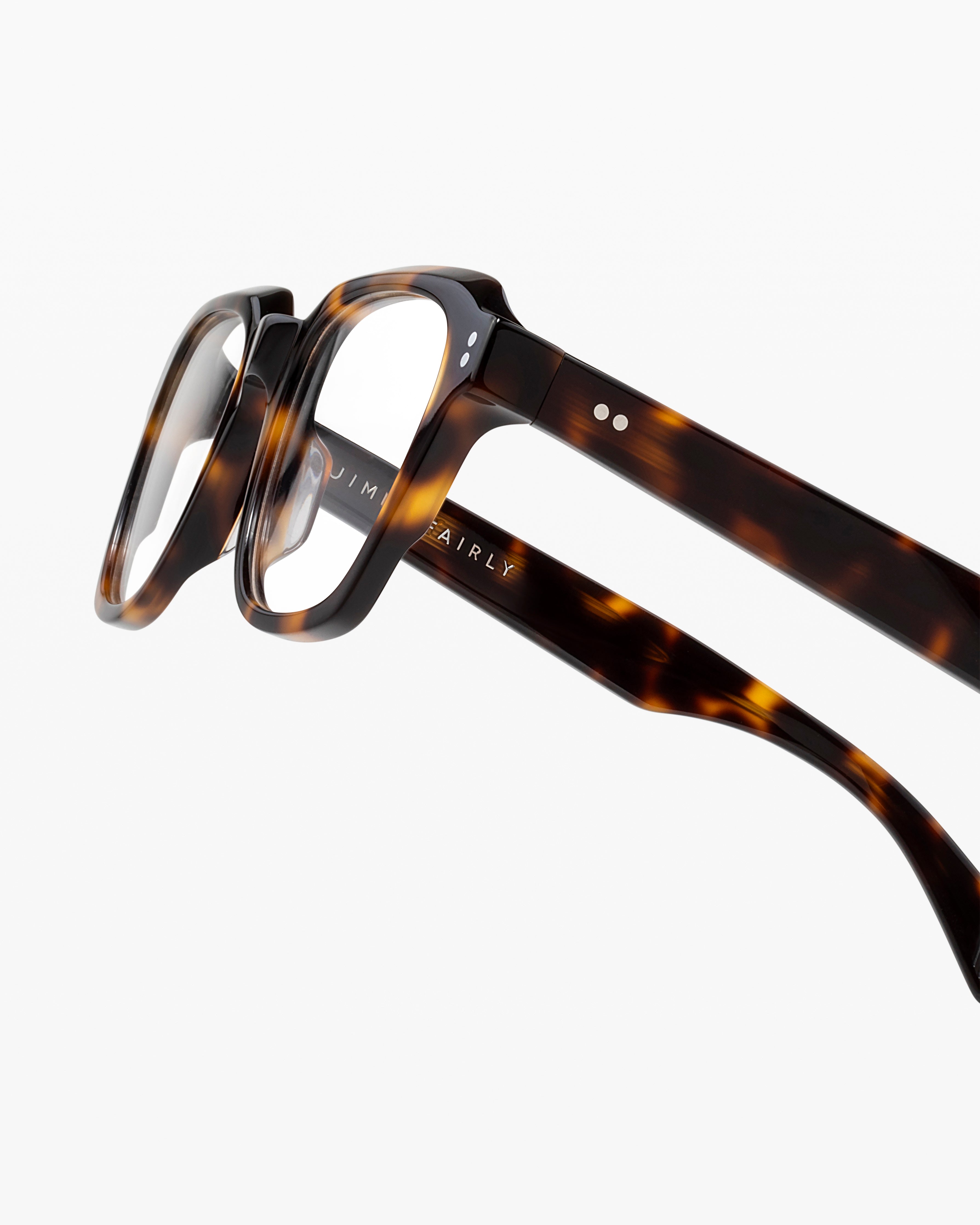 jimmy-fairly-la-lagos-lunettes-de-vue-carr-es-caille-fonc-e image 3
