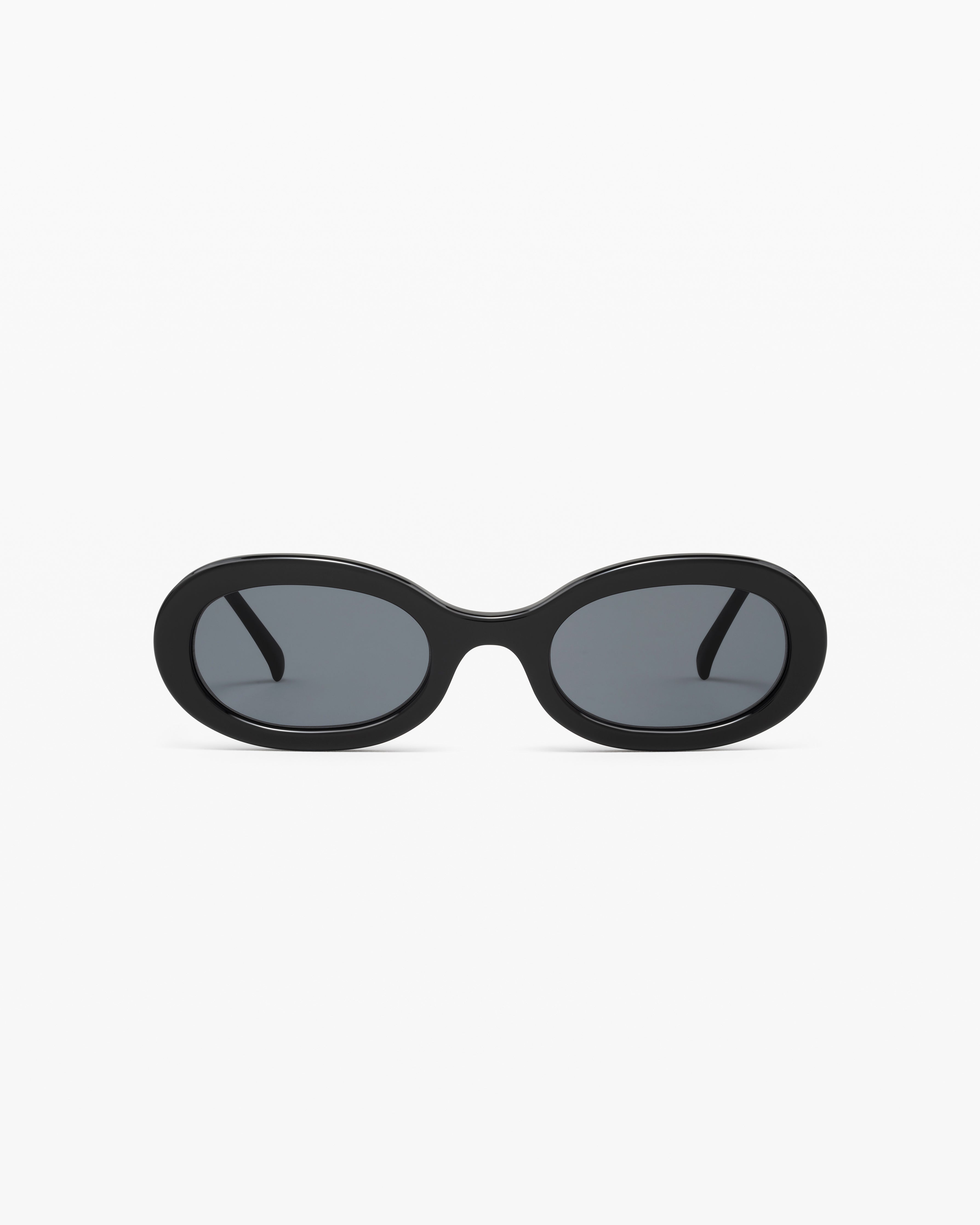 jimmy-fairly-la-coline-reformation-lunettes-de-soleil-ovales-noires-femme image 1